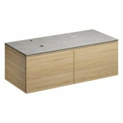 Alape Arkta Möbelmodul Mit Trägerplatte 120 Cm, Beckenposition Links