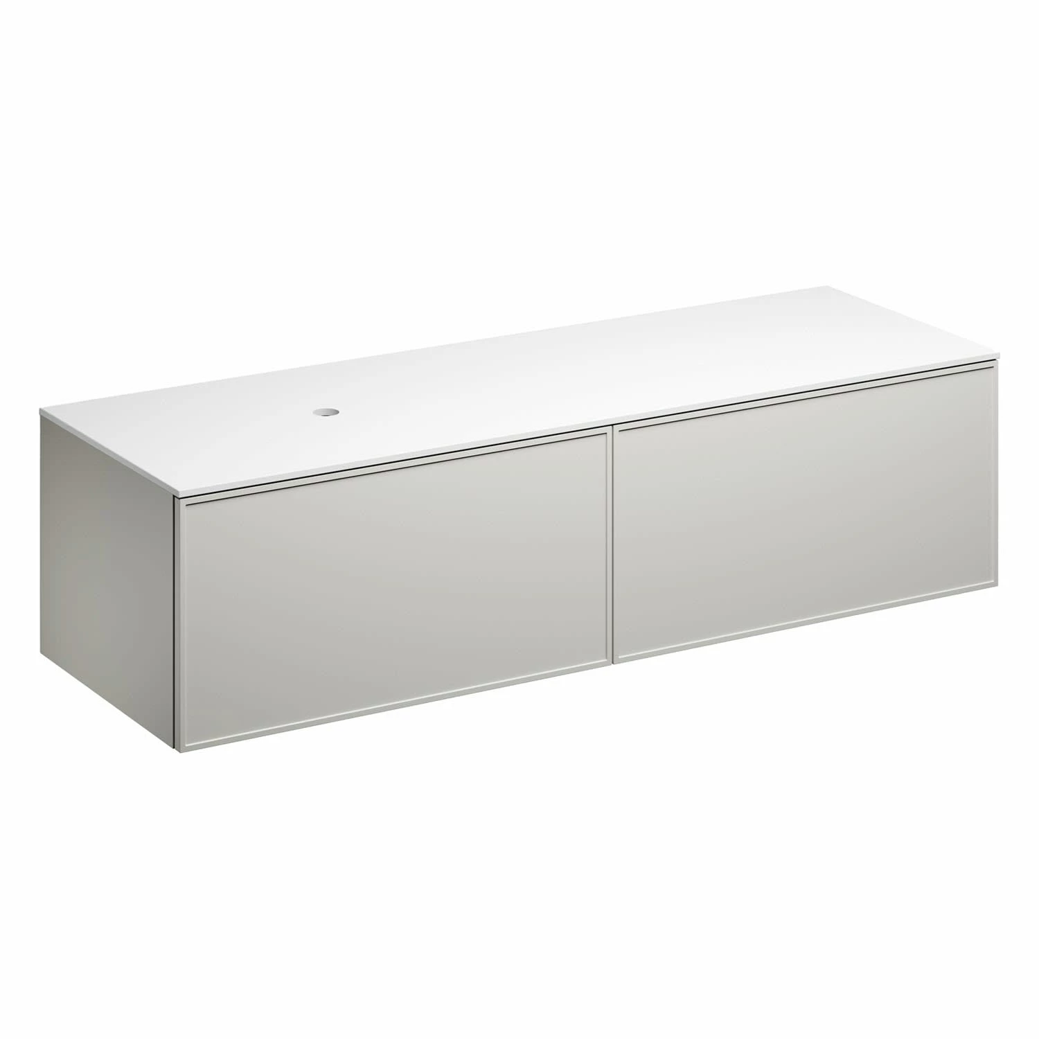 Alape Arkta Möbelmodul Mit Trägerplatte 160 Cm, Beckenposition Links 1 Alape Arkta Möbelmodul Mit Trägerplatte 160 Cm, Beckenposition Links