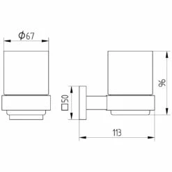 Avenarius Serie 420 Glashalter