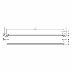 AXOR Universal Circular Handtuchhalter 80 Cm
