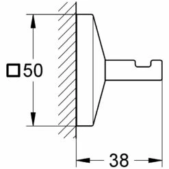 GROHE Allure Brilliant Bademantelhaken