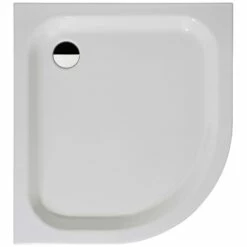 Bette Corner 100 X 90 X 6,5 Cm Viertelkreis-Duschwanne Ohne Schürze