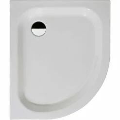 Bette Corner 90 X 75 X 6,5 Cm Viertelkreis-Duschwanne Ohne Schürze