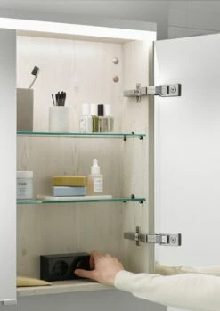 Burgbad Lin20 Spiegelschrank Mit LED-Beleuchtung, 80 Cm, 2 Spiegeltüren -KEUCO Verkauf burgbad lin20 spiegelschraenke spiegelschrank mit led 10867280