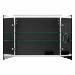 Burgbad Lin20 Spiegelschrank Mit LED-Beleuchtung, 80 Cm, 2 Spiegeltüren -KEUCO Verkauf burgbad lin20 spiegelschraenke spiegelschrank mit led 10880198