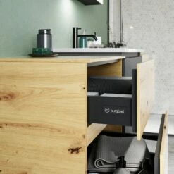 Burgbad Lin20 Unterschrank 60 Cm, 1 Auszug, 1 Schublade -KEUCO Verkauf burgbad lin20 unterschraenke unterschrank 60 cm 10899194