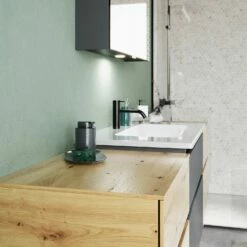 Burgbad Lin20 Unterschrank 60 Cm, 1 Auszug, 1 Schublade -KEUCO Verkauf burgbad lin20 unterschraenke unterschrank 60 cm 10899587