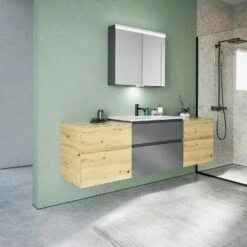 Burgbad Lin20 Unterschrank 60 Cm, 1 Auszug, 1 Schublade -KEUCO Verkauf burgbad lin20 unterschraenke unterschrank 60 cm 10899995