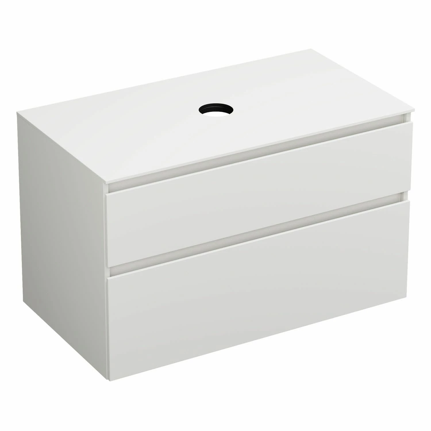 Burgbad Lin20 Waschtischunterschrank Mit Konsolenplatte 100 Cm, 2 Auszüge, Beckenausschnitt Mittig 1 Burgbad Lin20 Waschtischunterschrank Mit Konsolenplatte 100 Cm, 2 Auszüge, Beckenausschnitt Mittig