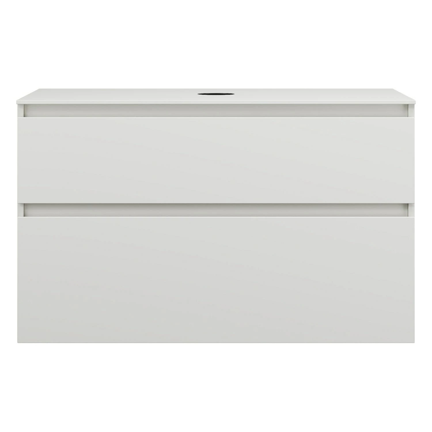 Burgbad Lin20 Waschtischunterschrank Mit Konsolenplatte 100 Cm, 2 Auszüge, Beckenausschnitt Mittig 3 Burgbad Lin20 Waschtischunterschrank Mit Konsolenplatte 100 Cm, 2 Auszüge, Beckenausschnitt Mittig – Bild 3