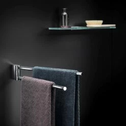 COSMIC Project Doppelte Handtuchstange Schwenkbar