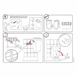 CWS ParadiseLine Abfallbehälter Paper Bin, 43 L -KEUCO Verkauf cws abfallbehaelter paradiseline paper bin 43 11064061