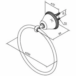 Damixa Tradition Handtuchring