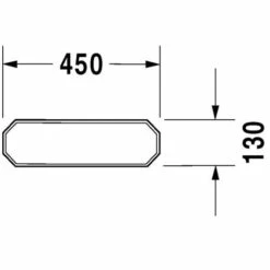 Duravit 1930 Ablage 45 Cm