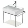 Duravit DuraSquare Glaseinleger Für Metallkonsolen 47 X 31 Cm