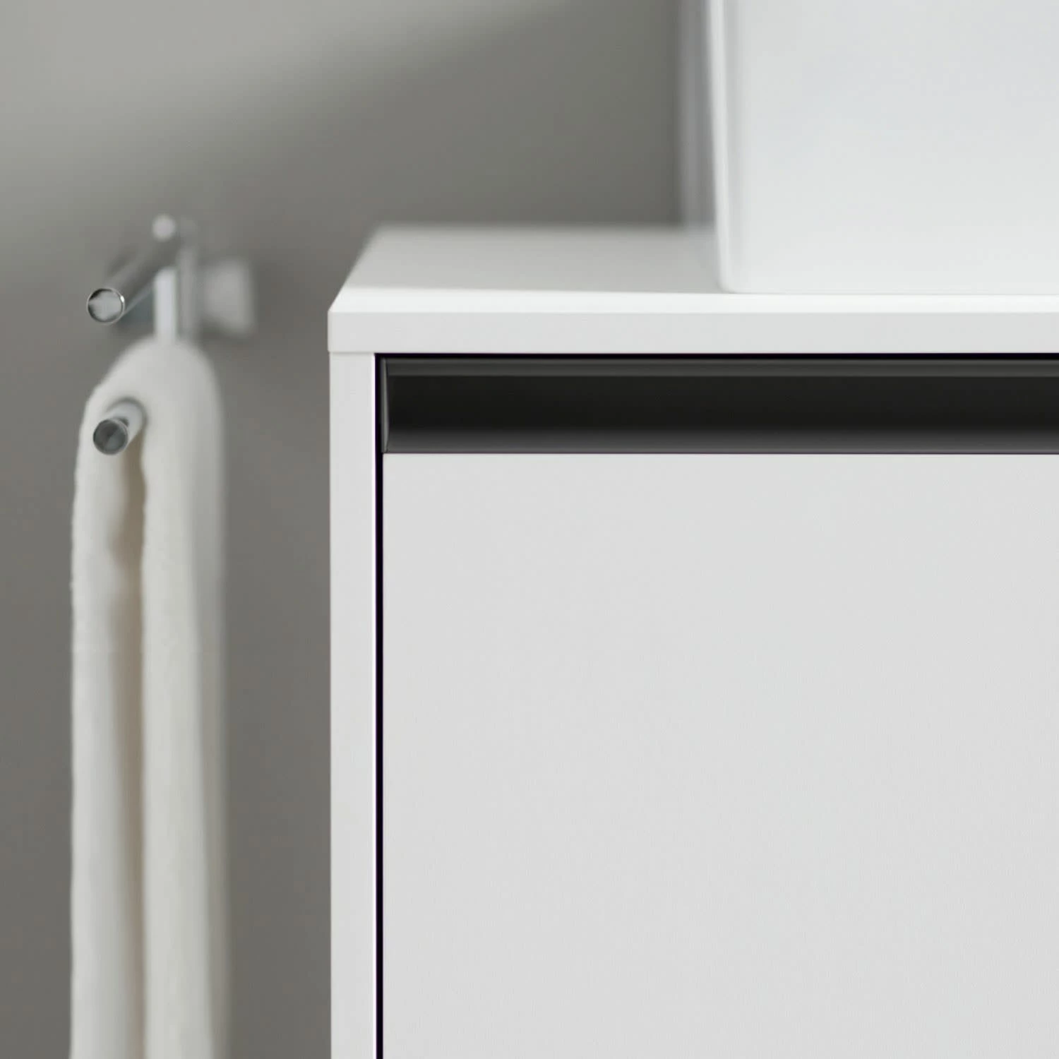 Duravit Ketho.2 Konsolenwaschtischunterbau Wandhängend, 1 Auszug, 100 Cm 2 Duravit Ketho.2 Konsolenwaschtischunterbau Wandhängend, 1 Auszug, 100 Cm – Bild 2