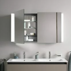 Duravit Ketho.2 Spiegelschrank, Mit Waschplatzbeleuchtung, 120 Cm -KEUCO Verkauf duravit ketho 2 badmoebel spiegelschraenke spiegelschrank 8524579