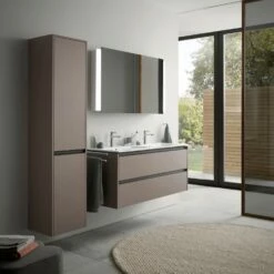 Duravit Ketho.2 Spiegelschrank, Mit Waschplatzbeleuchtung, 120 Cm -KEUCO Verkauf duravit ketho 2 badmoebel spiegelschraenke spiegelschrank 8524849