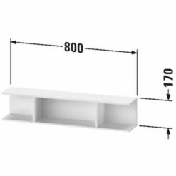 Duravit Ketho.2 Wandregal 80 Cm -KEUCO Verkauf duravit ketho 2 hochschraenke wandregal 80 8522128