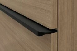 Duravit D-Neo Konsolenwaschtischunterbau 120 X 45,9 Cm, 1 Auszug, Griff Diamantschwarz