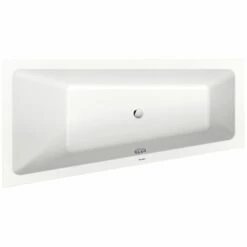 Duravit No. 1 Trapez-Badewanne 160 X 85 Cm Mit 1 Rückenschräge Links