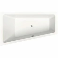Duravit No. 1 Trapez-Badewanne 170 X 100 Cm Mit 1 Rückenschräge Links