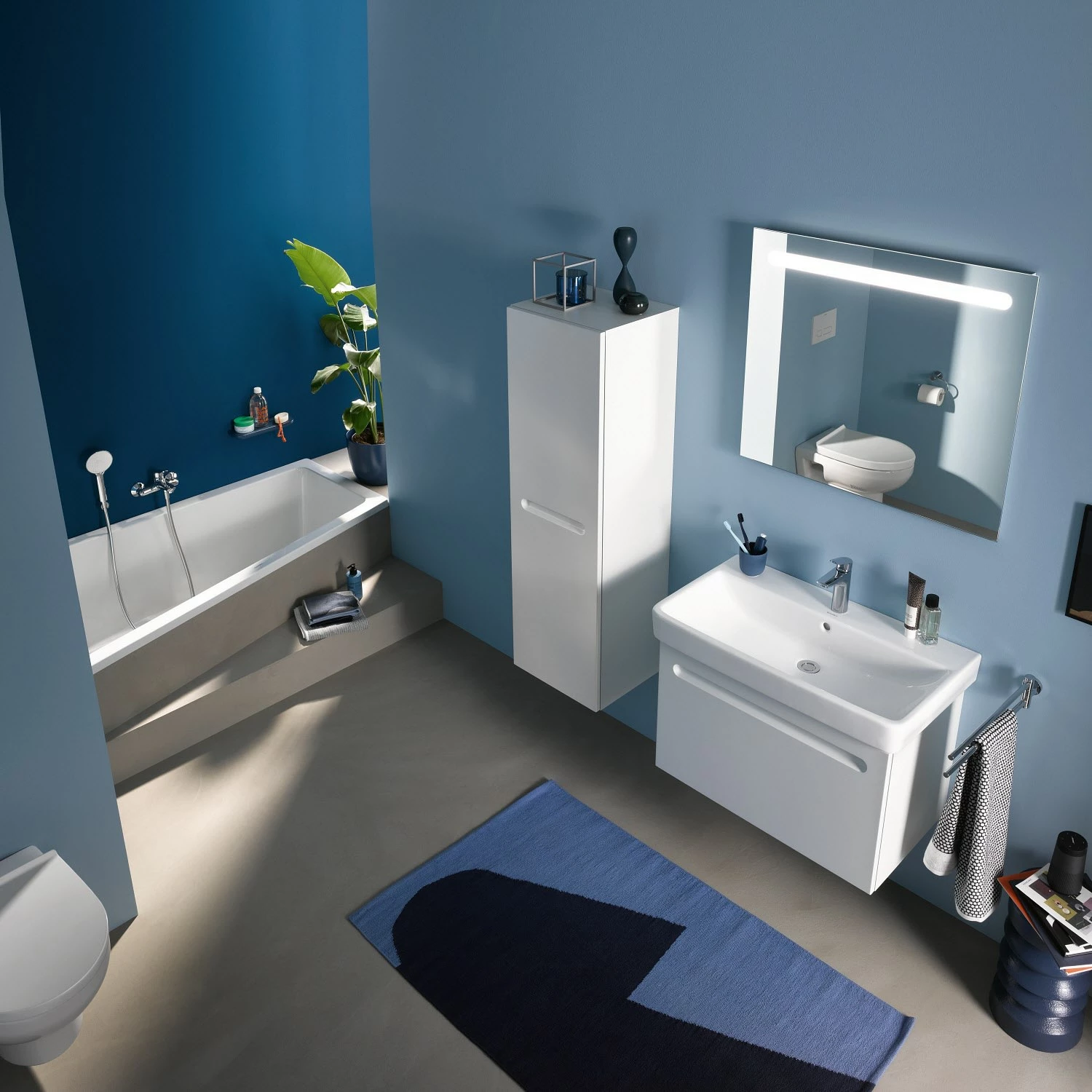 Duravit No. 1 Spiegel Mit LED Beleuchtung 80 X 70 Cm 2 Duravit No. 1 Spiegel Mit LED Beleuchtung 80 X 70 Cm – Bild 2