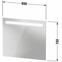 Duravit No. 1 Spiegel Mit LED Beleuchtung 80 X 70 Cm 8 Duravit No. 1 Spiegel Mit LED Beleuchtung 80 X 70 Cm -KEUCO Verkauf duravit no 1 badmoebel spiegel mit 8742620