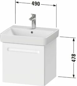 Duravit No. 1 Waschtischunterbau 49 Cm, 1 Auszug 11 Duravit No. 1 Waschtischunterbau 49 Cm, 1 Auszug -KEUCO Verkauf duravit no 1 badmoebel waschtischunterbau 49 8750894