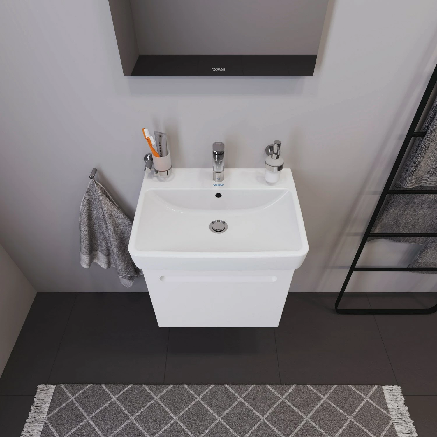 Duravit No. 1 Waschtischunterbau 49 Cm, 1 Auszug 7 Duravit No. 1 Waschtischunterbau 49 Cm, 1 Auszug – Bild 7