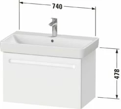 Duravit No. 1 Waschtischunterbau 74 Cm, 1 Auszug 11 Duravit No. 1 Waschtischunterbau 74 Cm, 1 Auszug -KEUCO Verkauf duravit no 1 badmoebel waschtischunterbau 74 8750915