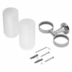 Duravit Starck T Zahnputzbecher Doppelt -KEUCO Verkauf duravit starck glashalter 7616739