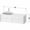 Duravit XViu Waschtischunterbau 160 Cm, Mit 4 Auszügen, Ausschnitt Links, Ohne Zusatzmodul
