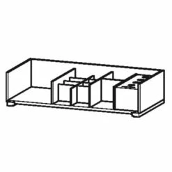 Duravit Inneneinteilung Für Waschtischunterbauten 100 X 35 Cm