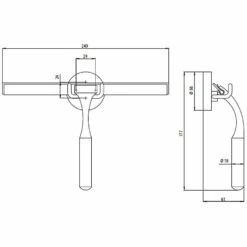 Emco System 2 Duschwischer Mit Halterung