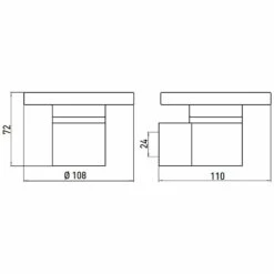 Emco System 2 Seifenhalter Wandmodell