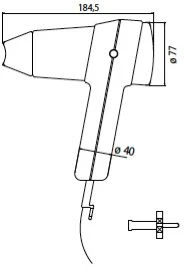 Emco System 2 Haartrockner