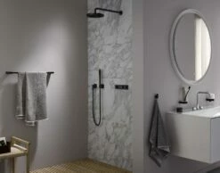 Emco Flow Black Badetuchhalter 50 Cm