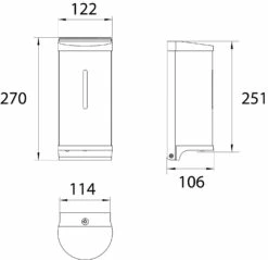 Emco System 2 Sensorspender Für Flüssigseife/Desinfektionsgel