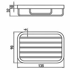Emco System 2 Seifenkorb Mit Direkter Wandbefestigung