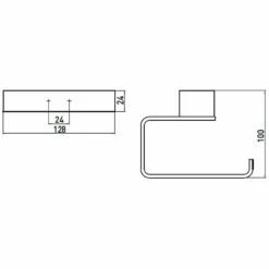 Emco Loft Papierhalter Ohne Deckel