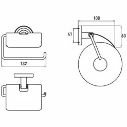 Emco Polo Papierhalter Mit Deckel