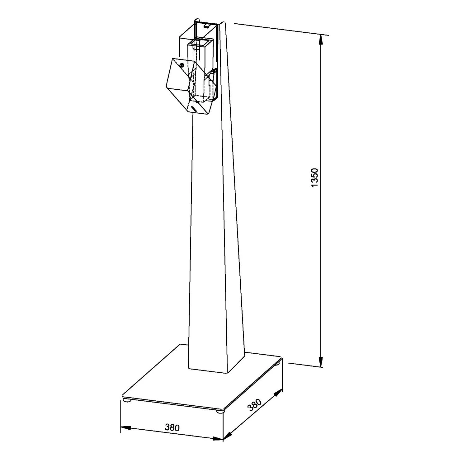 EWAR P-Linie Hygienestation Standmodell 1 EWAR P-Linie Hygienestation Standmodell