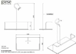 Giese Bügelduschkorb -KEUCO Verkauf giese duschkoerbe buegelduschkorb 4182368