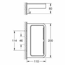 GROHE Start Cube Duschkorb -KEUCO Verkauf grohe badaccessoires start cube duschkorb 12462251