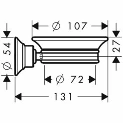 AXOR Montreux Seifenschale