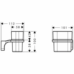AXOR Urquiola Zahnputzbecher