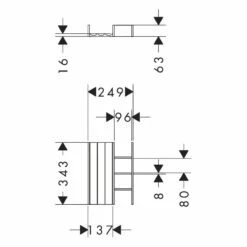 Hansgrohe IntraStoris Schubkasteninneinteilung Set 340 Für Waschtischschrank 58 Cm Und 136 Cm Breit 6 Hansgrohe IntraStoris Schubkasteninneinteilung Set 340 Für Waschtischschrank 58 Cm Und 136 Cm Breit -KEUCO Verkauf hansgrohe zubehoer badmoebel intrastoris schubkasteninneinteilung set 12123308