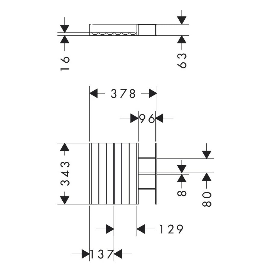 Hansgrohe IntraStoris Schubkasteninneinteilung Set 340 Für Waschtischschrank 78 Cm Und 156 Cm Breit 3 Hansgrohe IntraStoris Schubkasteninneinteilung Set 340 Für Waschtischschrank 78 Cm Und 156 Cm Breit – Bild 3