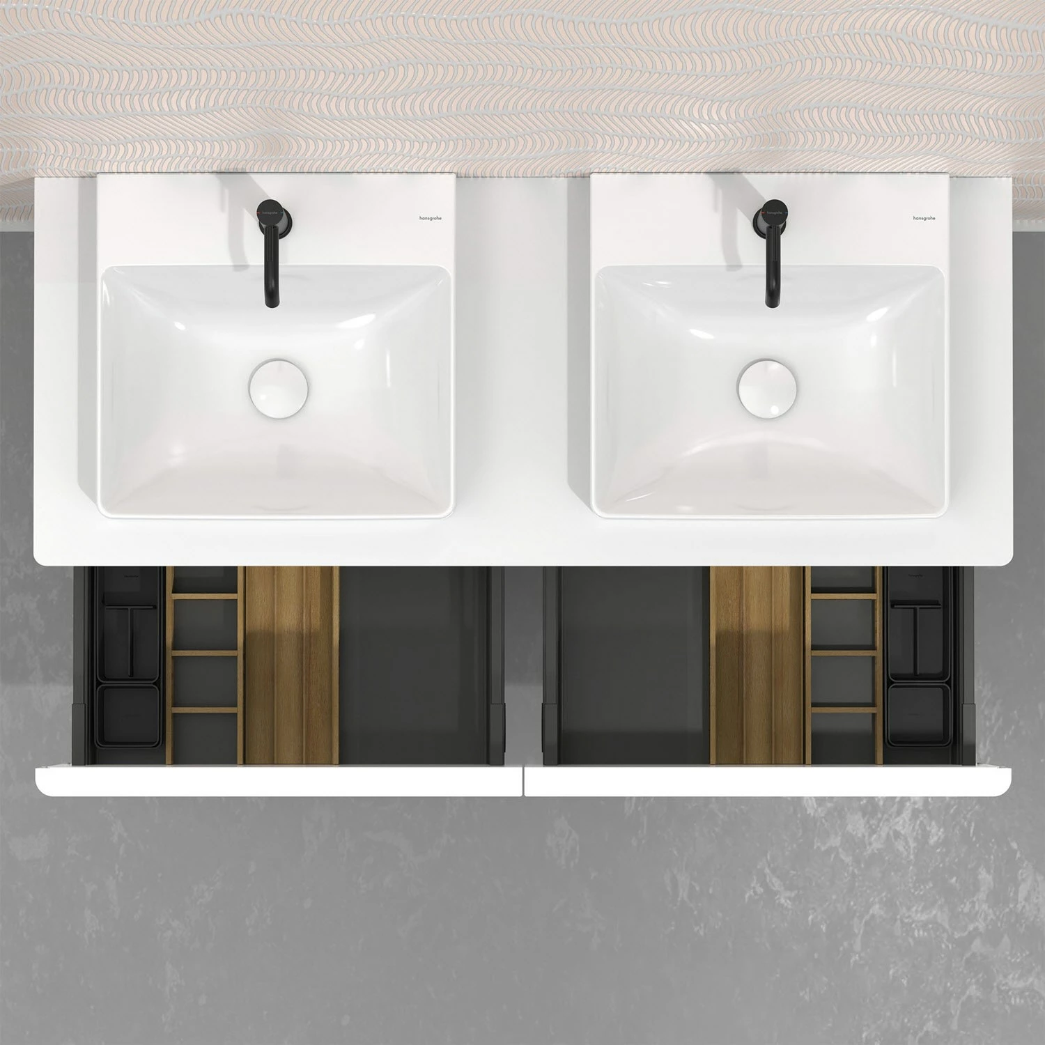 Hansgrohe IntraStoris Schubkasteninneinteilung Set 340 Für Waschtischschrank 58 Cm Und 136 Cm Breit 1 Hansgrohe IntraStoris Schubkasteninneinteilung Set 340 Für Waschtischschrank 58 Cm Und 136 Cm Breit